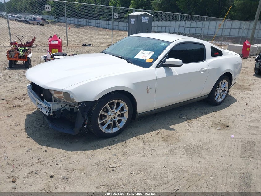 Vin: 1zvbp8an9a5176401, lot: 46190126, ford mustang v6/v6 premium 20102