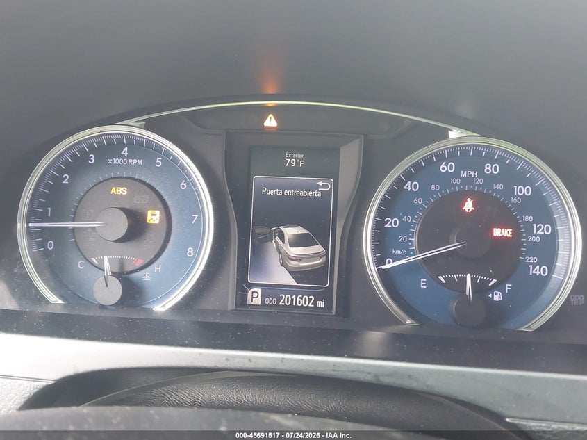 2017 TOYOTA CAMRY auction photo 7