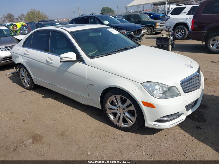 2012 Mercedes-Benz C 250 з аукціону США
