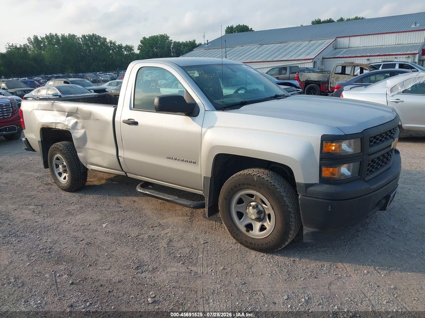 Vin: 1gcncpeh8ez276109, lot: 46190153, chevrolet silverado 1500 work truck 2014 img_1