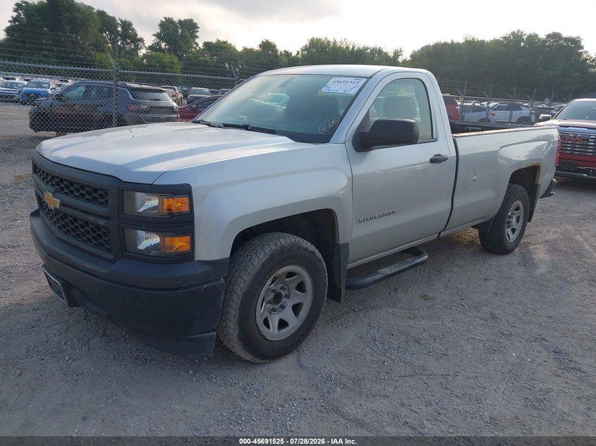 Vin: 1gcncpeh8ez276109, lot: 46190153, chevrolet silverado 1500 work truck 20142