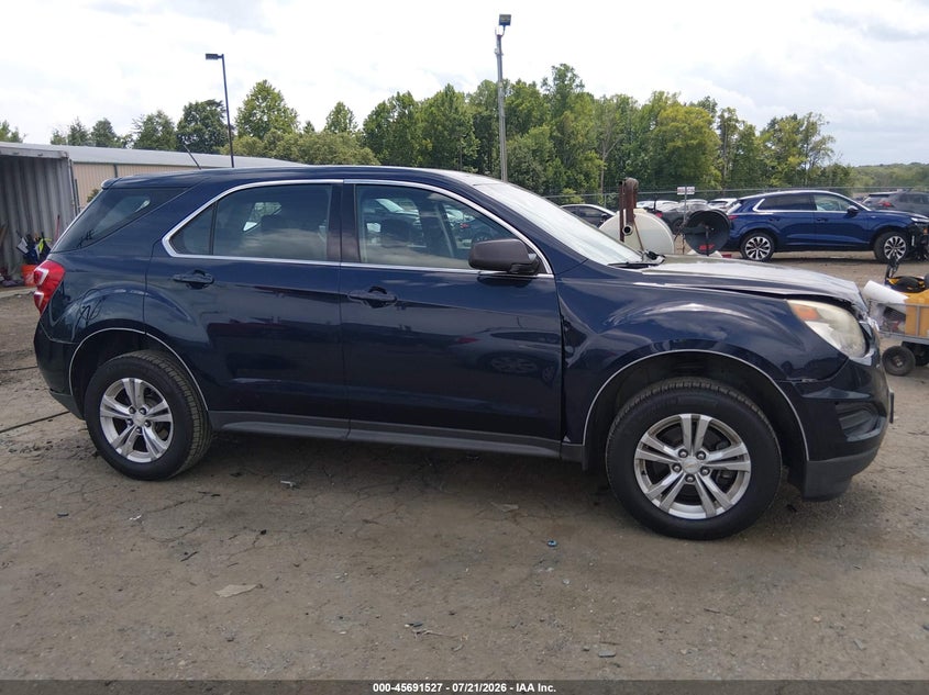 2016 Chevrolet Equinox Ls VIN: 2GNALBEK2G6241293 Lot: 45691527