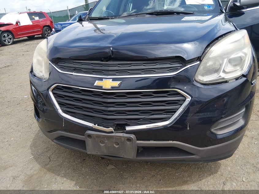 2016 Chevrolet Equinox Ls VIN: 2GNALBEK2G6241293 Lot: 45691527