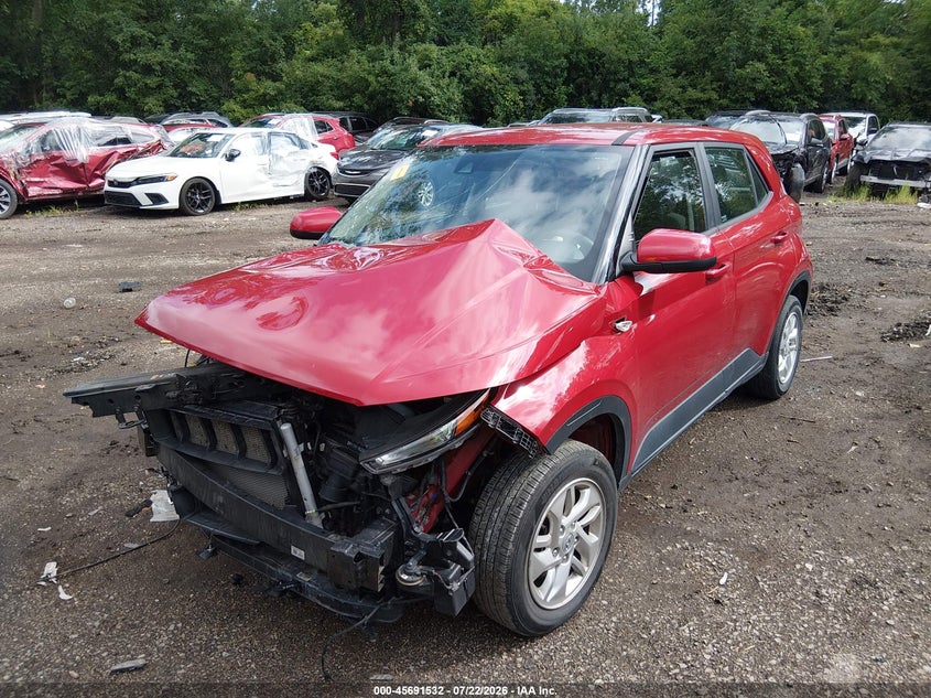 Vin: kmhrb8a3xnu148676, lot: 46190160, hyundai venue se 20222