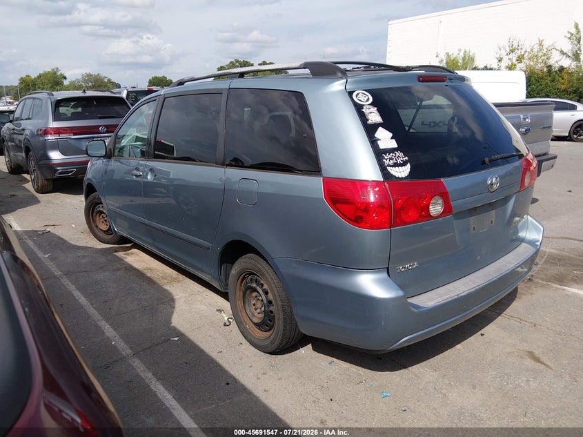2008 Toyota Sienna Le VIN: 5TDZK23C58S174402 Lot: 45691547