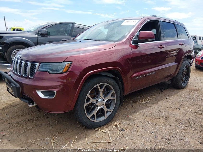 2018 JEEP GRAND CHEROKEE auction photo 2
