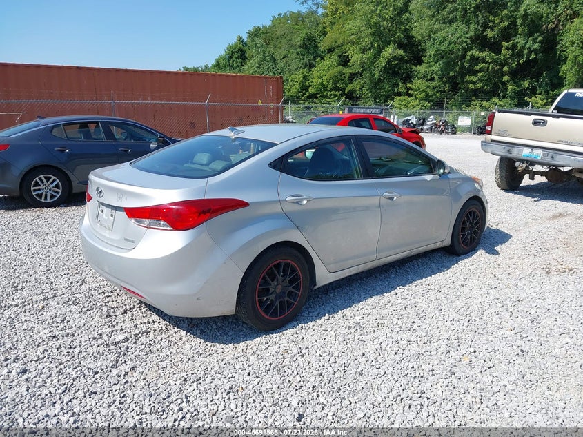 Vin: kmhdh4ae8cu188559, lot: 46190193, hyundai elantra limited (ulsan plant) 20124
