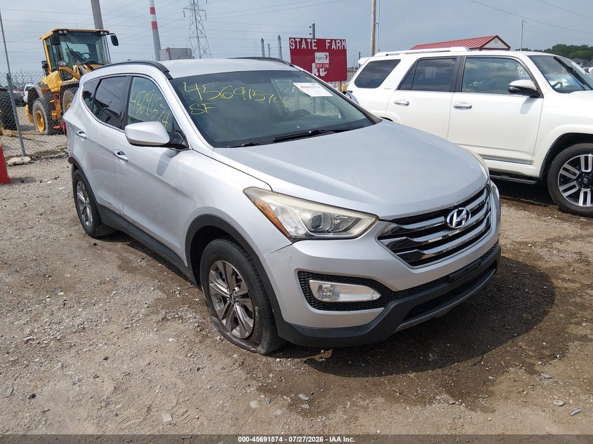 Vin: 5xyzu3lb9fg265612, lot: 46190202, hyundai santa fe sport 2.4l 2015 img_1