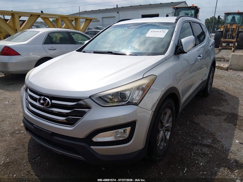 Vin: 5xyzu3lb9fg265612, lot: 46190202, hyundai santa fe sport 2.4l 20152