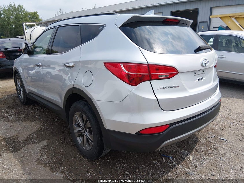 Vin: 5xyzu3lb9fg265612, lot: 46190202, hyundai santa fe sport 2.4l 20153