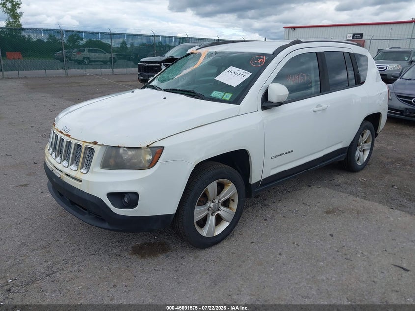 Vin: 1c4njdeb6ed847111, lot: 46190203, jeep compass latitude 20142