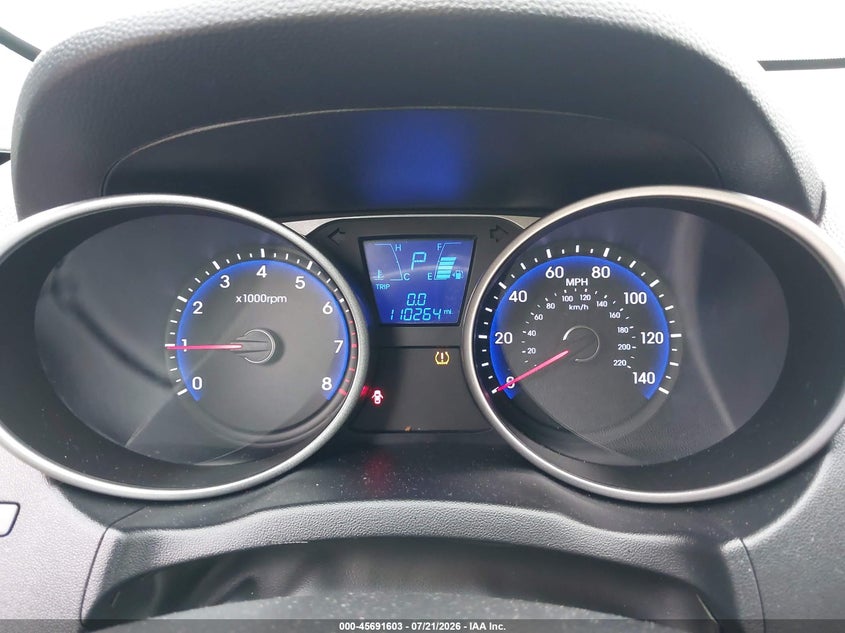 2015 Hyundai Tucson Se VIN: KM8JUCAG1FU113569 Lot: 45691603