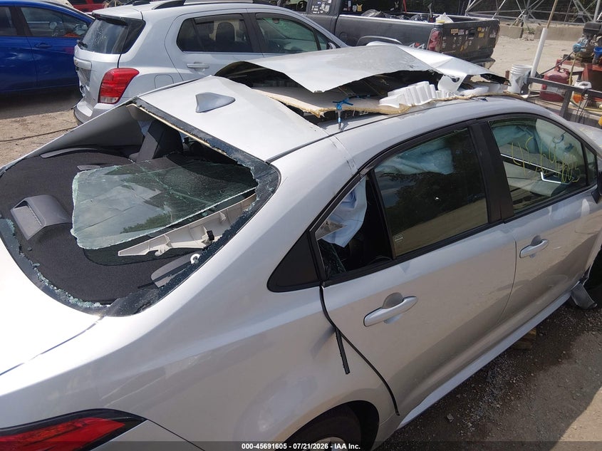 2025 Toyota Corolla Le VIN: 5YFB4MDE0SP231080 Lot: 45691605