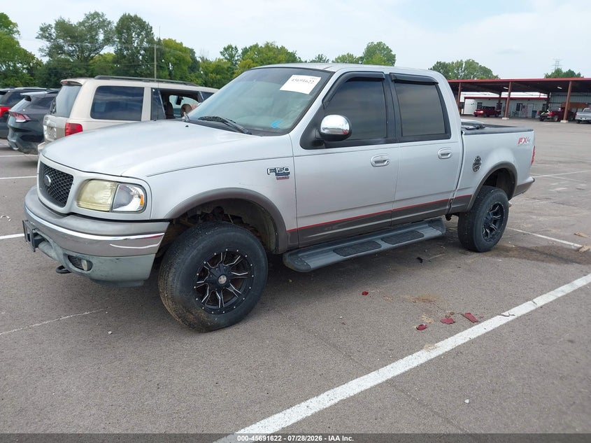 2002 Ford F-150, Звичайний знос, IAAI, VIN 1FTRW08L62KD17924 — фото 2