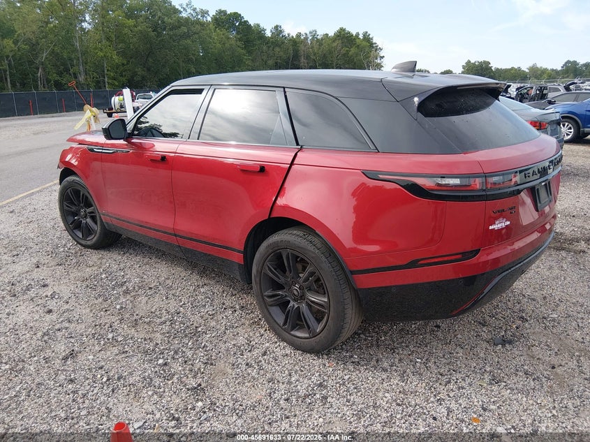 Vin: salyt2ex2ma326550, lot: 46190261, land rover range rover velar p250 r-dynamic s 20213