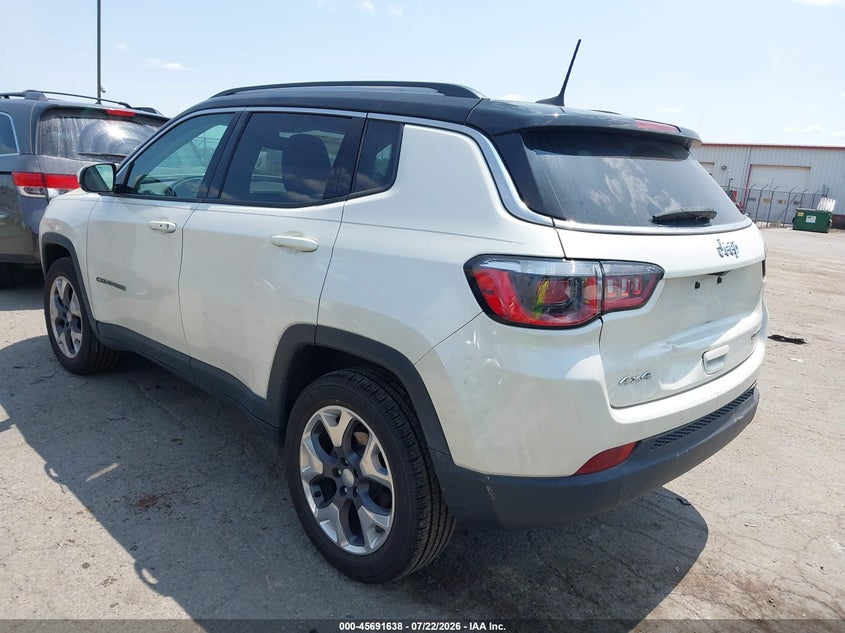 Vin: 3c4njdcb0lt132562, lot: 46190266, jeep compass limited 4x4 20203