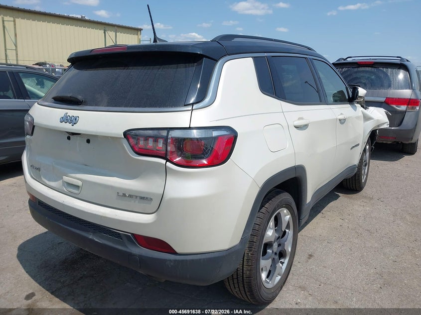 Vin: 3c4njdcb0lt132562, lot: 46190266, jeep compass limited 4x4 20204