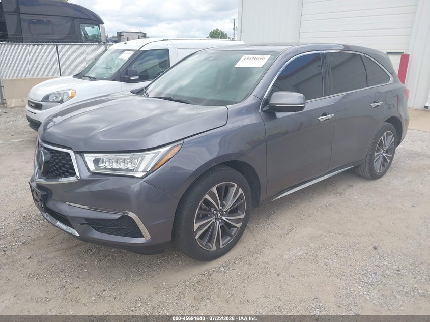 Vin: 5j8yd4h52ll017210, lot: 46190268, acura mdx technology package 20202