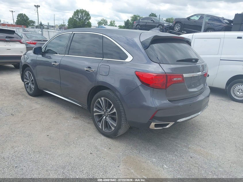 Vin: 5j8yd4h52ll017210, lot: 46190268, acura mdx technology package 20203