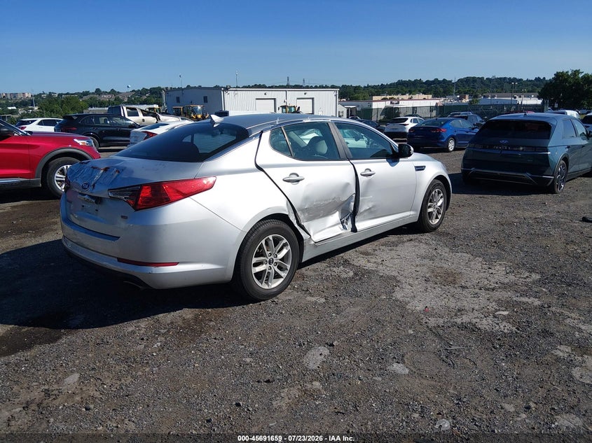 Vin: knagm4a77b5128180, lot: 46190287, kia optima lx 20114