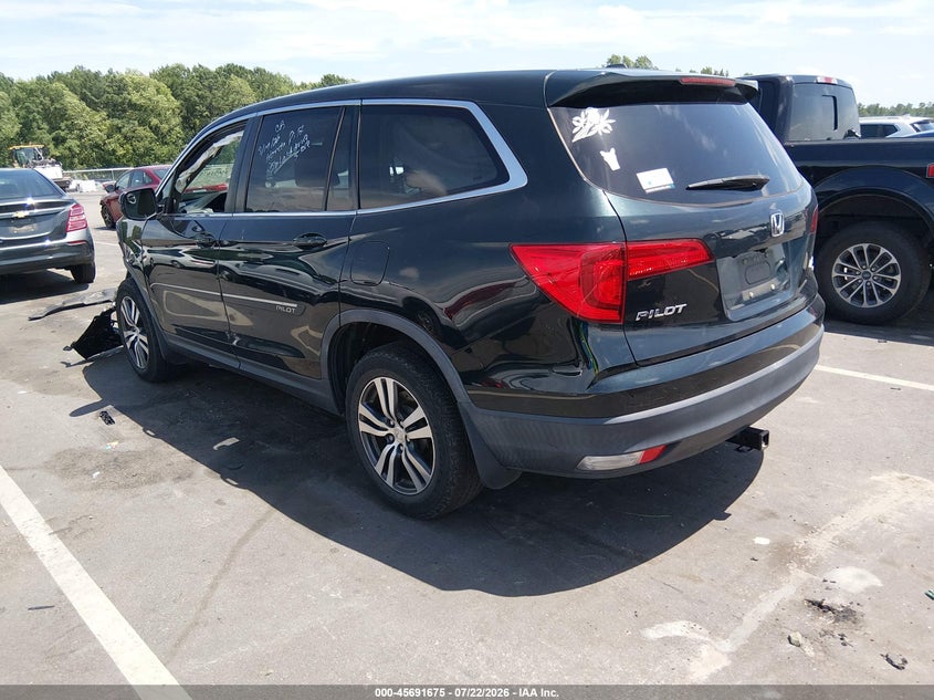Vin: 5fnyf6h52jb012660, lot: 46190303, honda pilot ex-l 20183