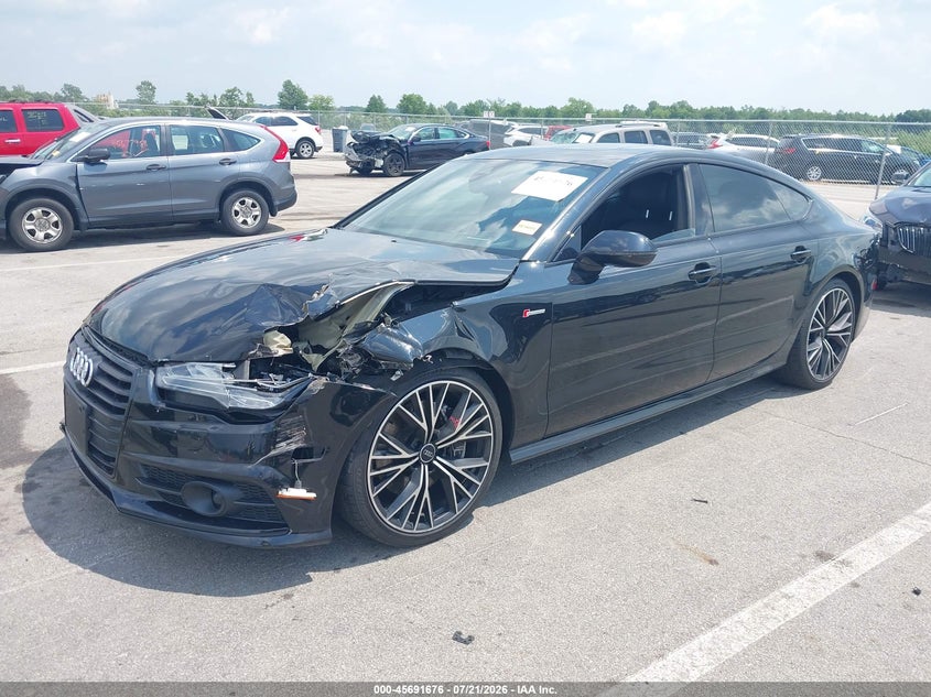 Vin: wau23afc4jn027694, lot: 46190304, audi a7 3.0t premium plus 20182