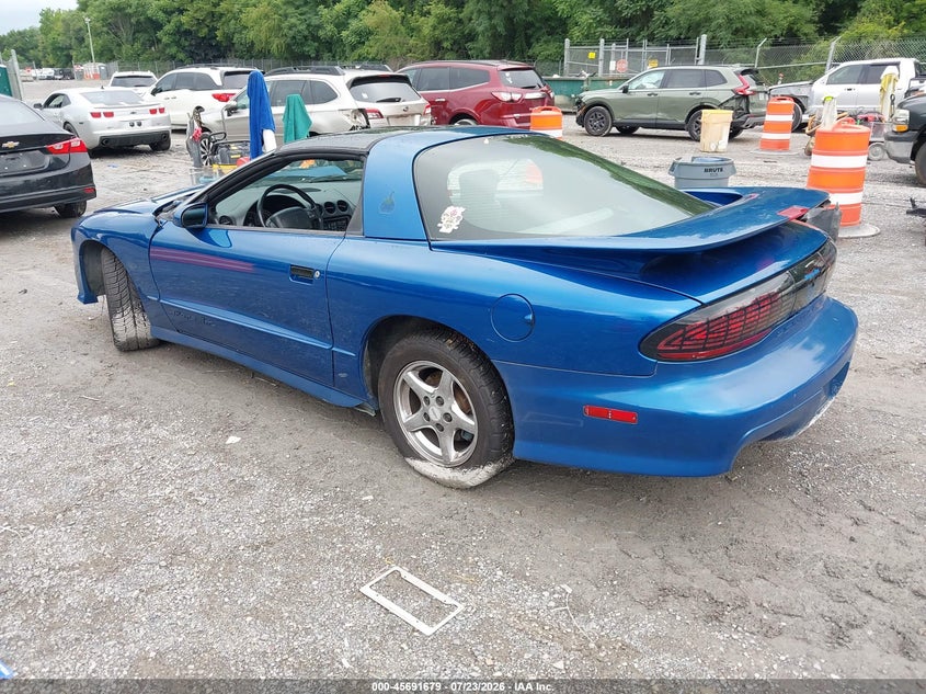 PONTIAC FIREBIRD 1995 VIN 2G2FV22P1S2229004