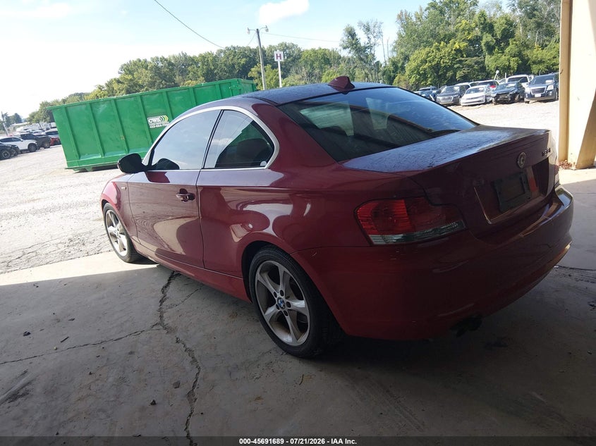 Vin: wbaup7c52bvk78415, lot: 46190317, bmw 128i 20113