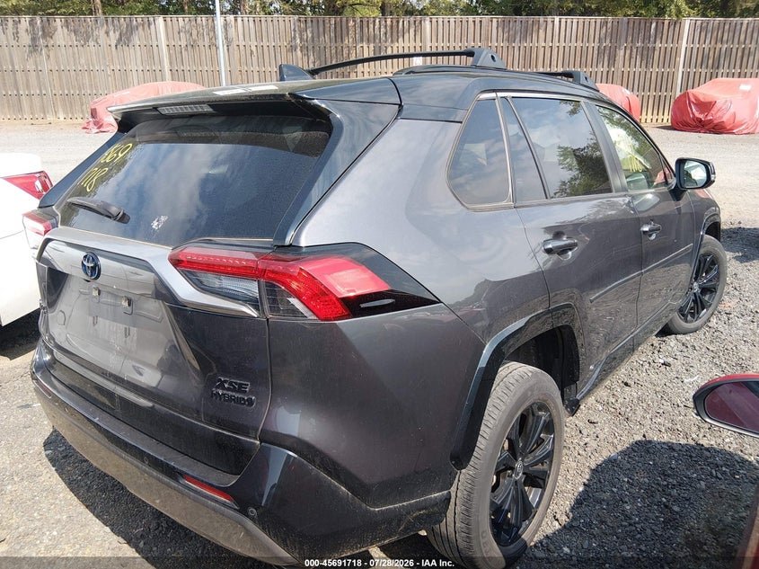 Vin: jtme6rfv1pj030351, lot: 46190346, toyota rav4 xse 20234