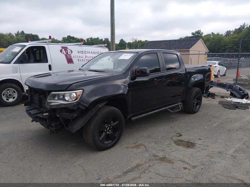 Vin: 1gcgtcen1h1331297, lot: 46190360, chevrolet colorado 4wd lt 20172