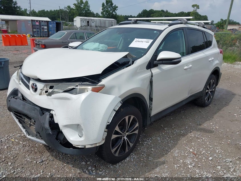 2015 TOYOTA RAV 4 SPORT UTILITY VEHICLE 2.5L I-4 DOHC, VVT, 176HP