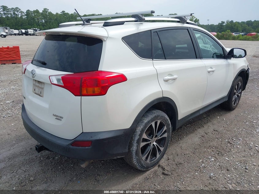 2015 TOYOTA RAV 4 SPORT UTILITY VEHICLE 2.5L I-4 DOHC, VVT, 176HP