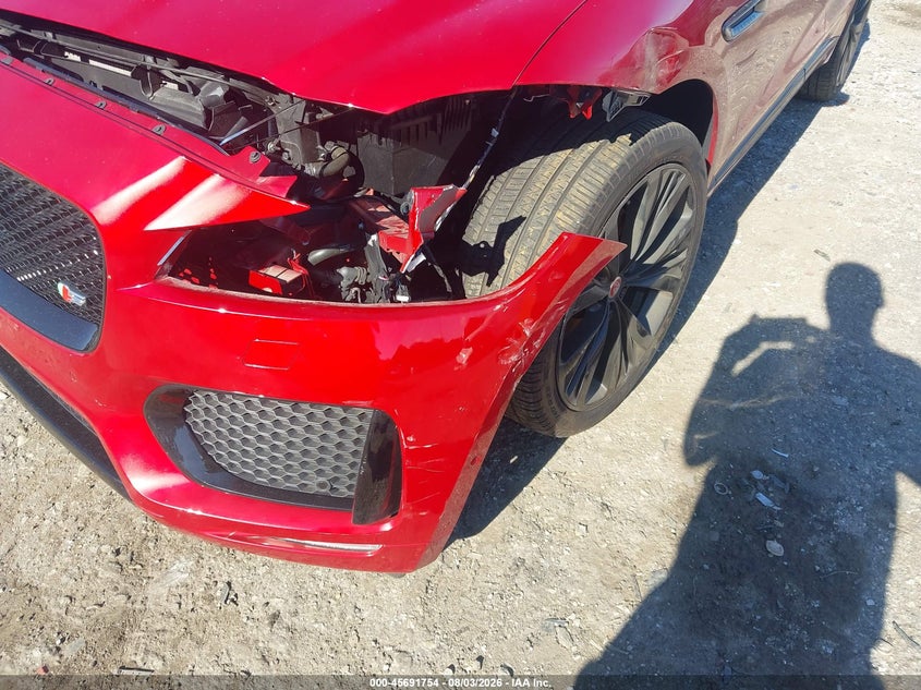 2020 JAGUAR F-PACE SPORT UTILITY VEHICLE 3.0L V-6 DI, DOHC, VVT, SUPERCHARGER, 380HP