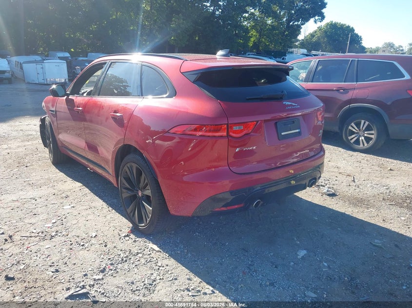 Vin: sadcm2fvxla620566, lot: 46190382, jaguar f-pace s p380 awd automatic 20203