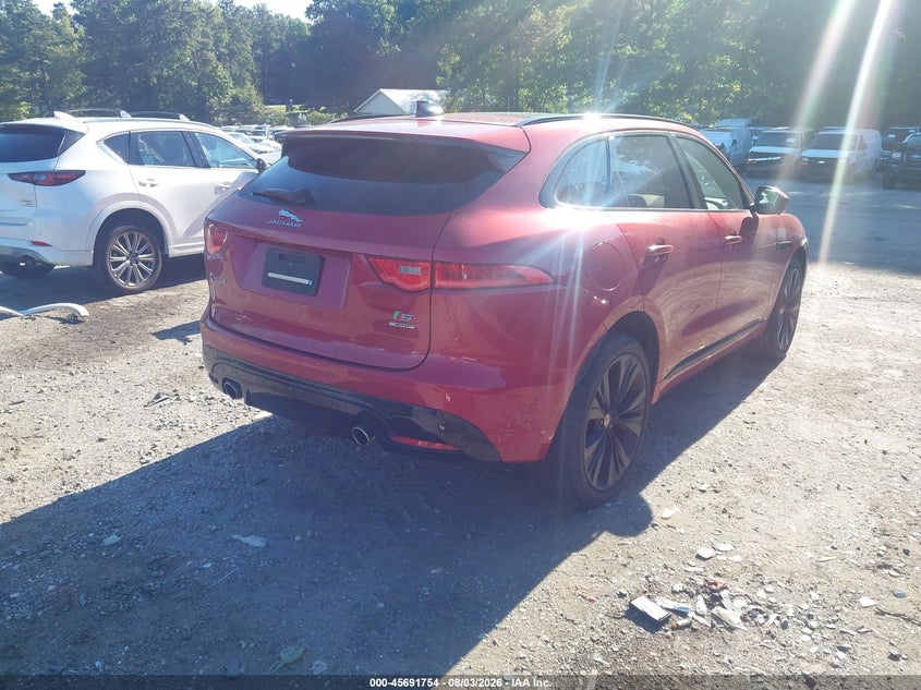 Vin: sadcm2fvxla620566, lot: 46190382, jaguar f-pace s p380 awd automatic 20204