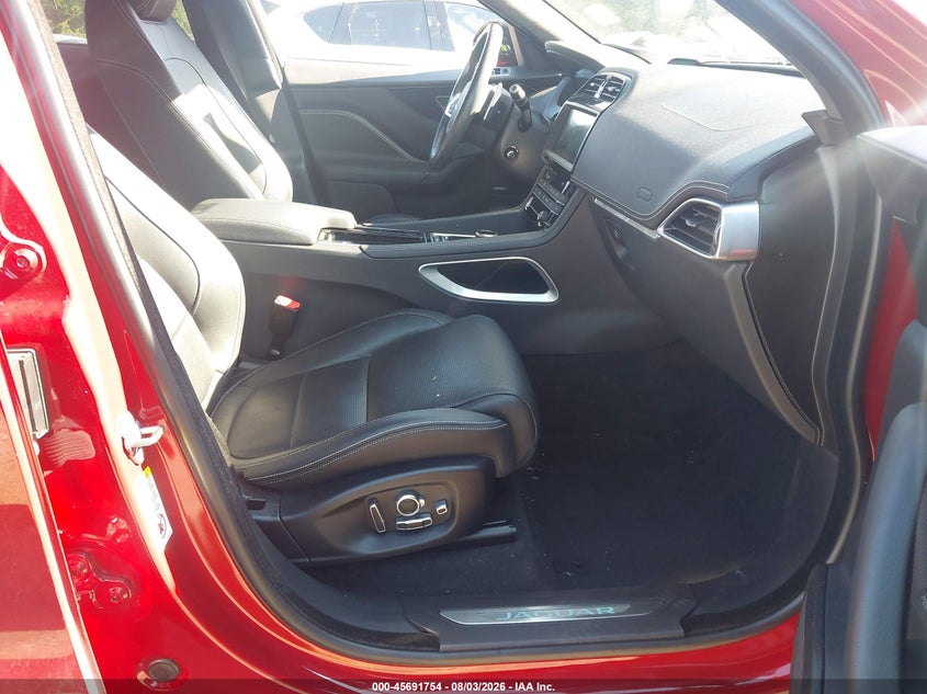 2020 JAGUAR F-PACE SPORT UTILITY VEHICLE 3.0L V-6 DI, DOHC, VVT, SUPERCHARGER, 380HP