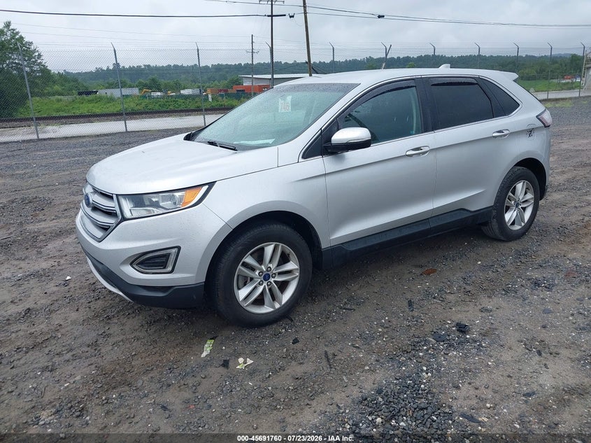 Vin: 2fmpk4j93gbb99529, lot: 46190387, ford edge sel 20162