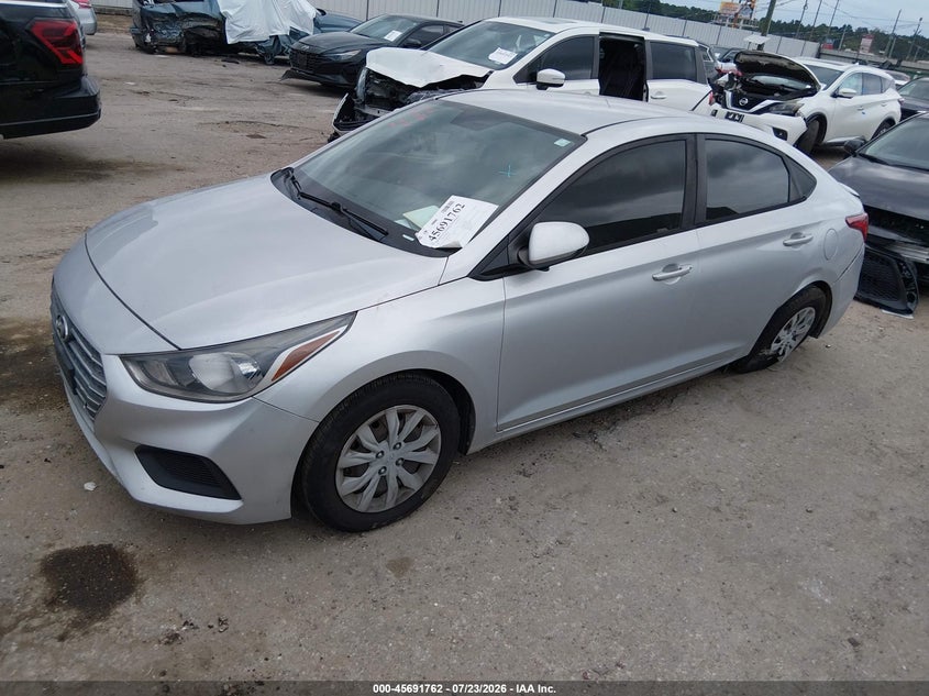 Vin: 3kpc24a34ke067864, lot: 46190390, hyundai accent se 20192