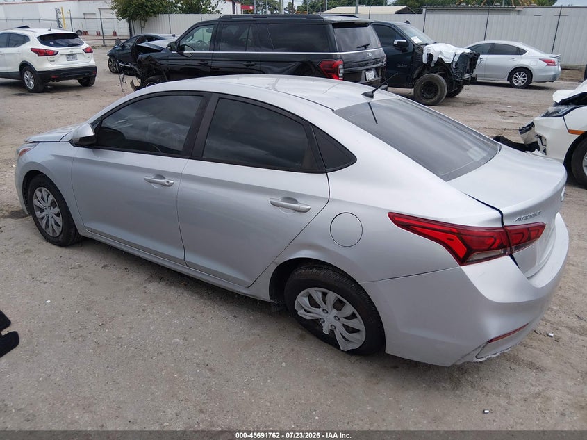 Vin: 3kpc24a34ke067864, lot: 46190390, hyundai accent se 20193