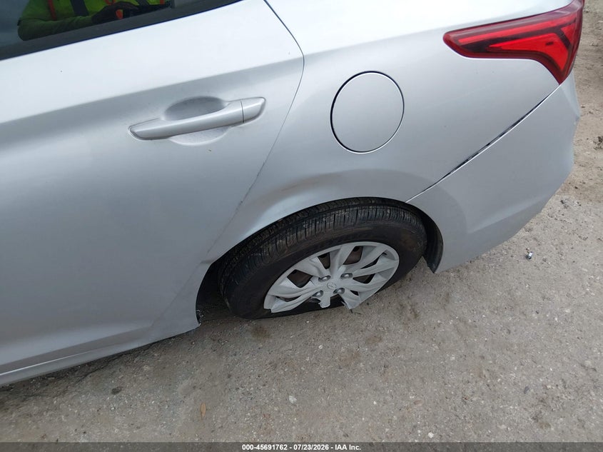 2019 HYUNDAI ACCENT SEDAN 1.6L I-4 DI, DOHC, VVT, 130HP