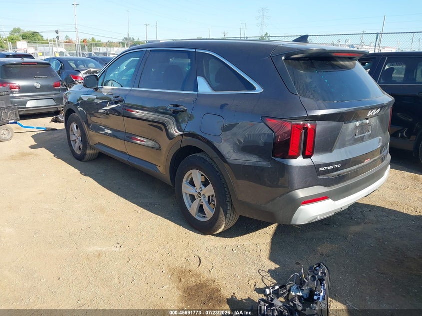Vin: 5xyrg4jc1tg442867, lot: 46190401, kia sorento lx 20263