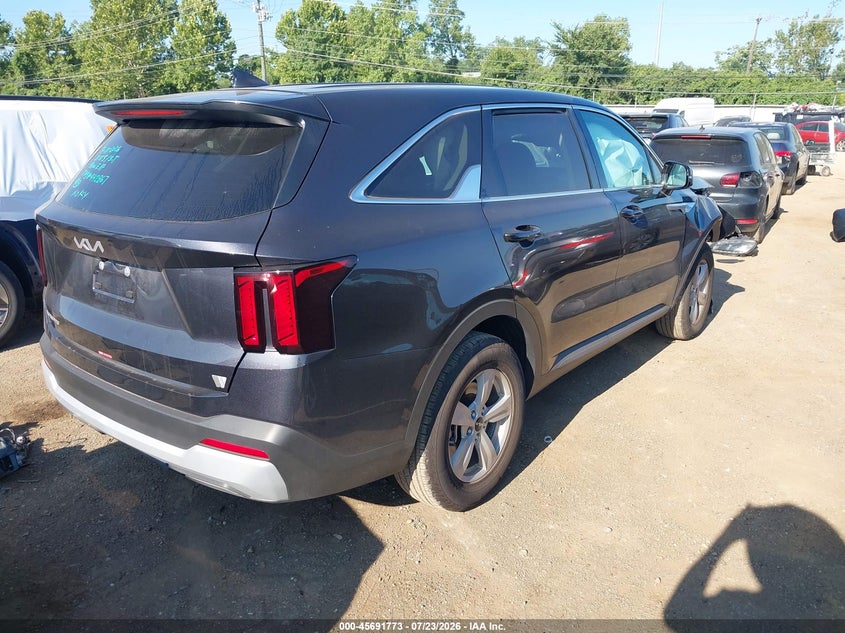 Vin: 5xyrg4jc1tg442867, lot: 46190401, kia sorento lx 20264