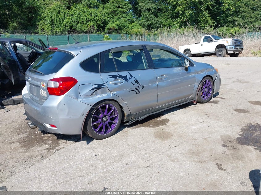 Vin: jf1gpac63ch209356, lot: 46190403, subaru impreza 2.0i premium 20124