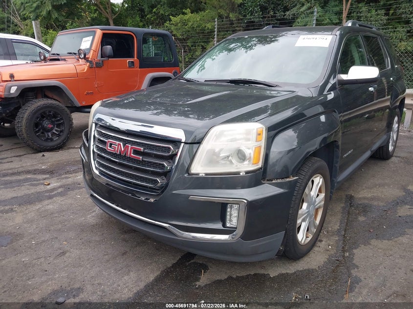 Vin: 2gkfluek8h6326820, lot: 46190422, gmc terrain slt 20172