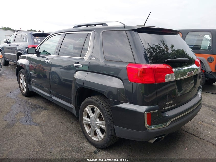 Vin: 2gkfluek8h6326820, lot: 46190422, gmc terrain slt 20173