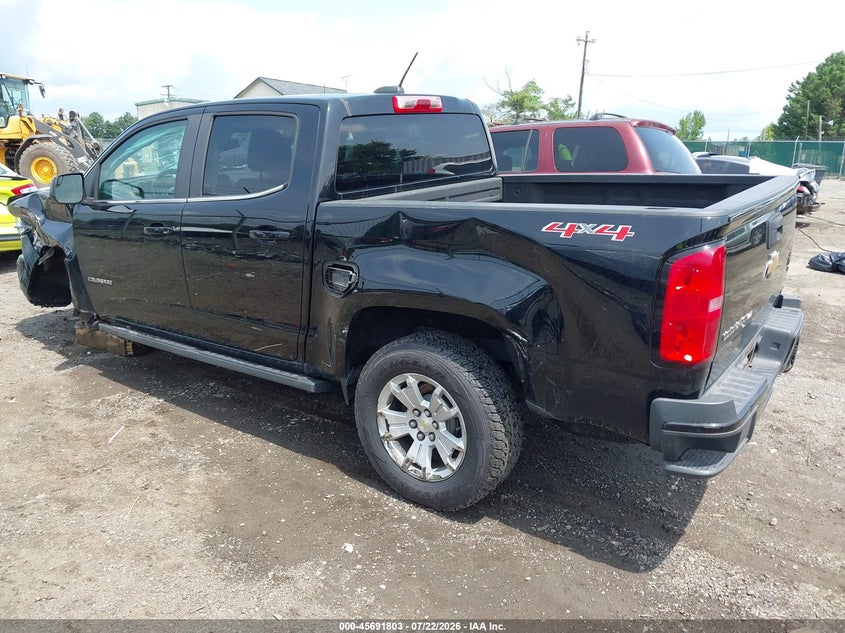 Vin: 1gcgtcenxk1351734, lot: 46190432, chevrolet colorado lt 20193
