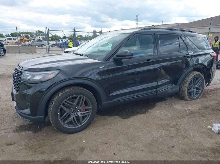 Vin: 1fmuk8kh3tga42151, lot: 46190457, ford explorer st-line 20262