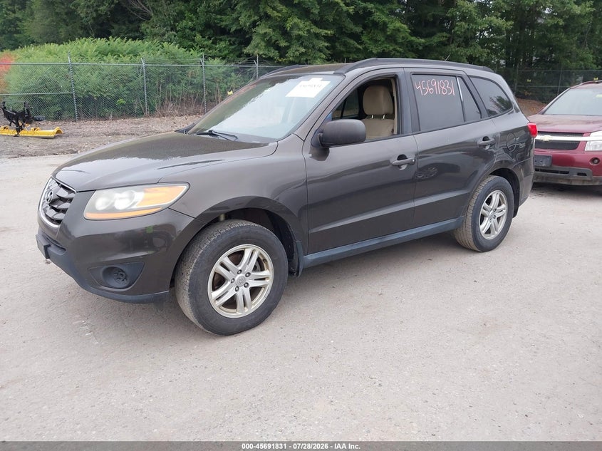 Vin: 5xyzgdab4bg008755, lot: 46190459, hyundai santa fe gls 20112