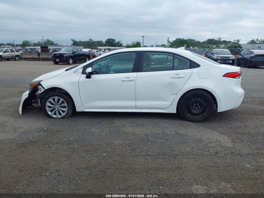 2021 Toyota Corolla Le VIN: 5YFEPMAE1MP206359 Lot: 45691855