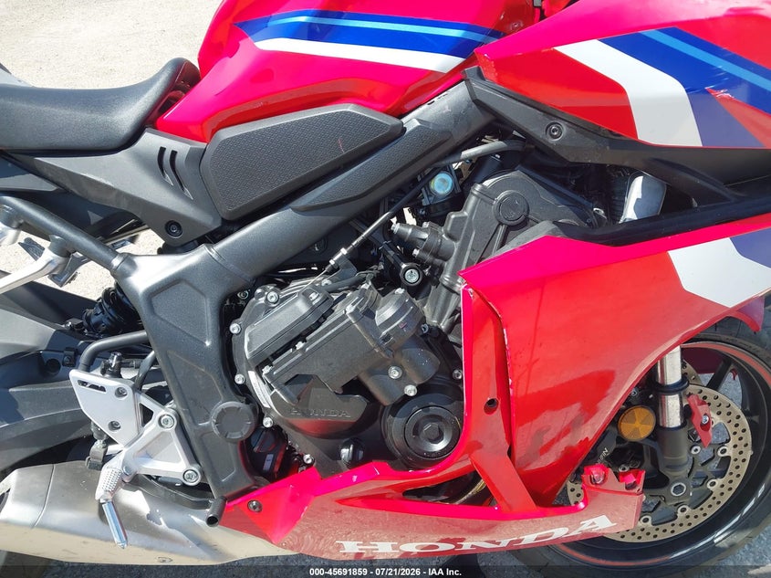 2026 Honda Cbr650 R VIN: MLHRH1552T5201901 Lot: 45691859